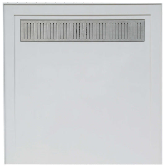 SMC Shower Base with Channel