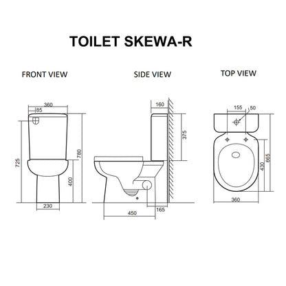 SKEWA Toilet Suite