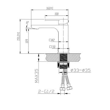 Ivano Series Basin Mixer