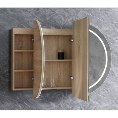 Amber LED Shaving Cabinet 