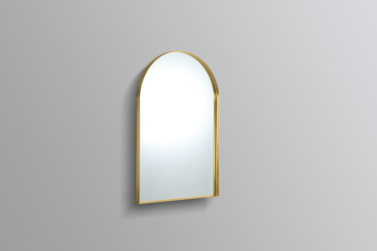 Arch Gold Framed Mirror 600x900mm