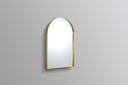 Arch Gold Framed Mirror 600x900mm