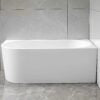 VICTOR 1400mm Gloss White Right/Left Corner Bathtub  Bathtub