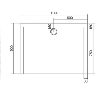 SMC Shower Base 