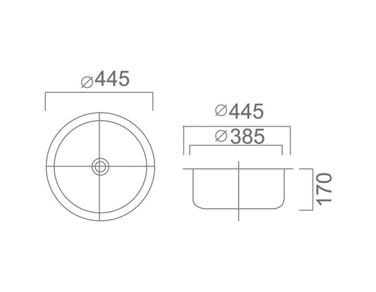 DANTE Round Sink
