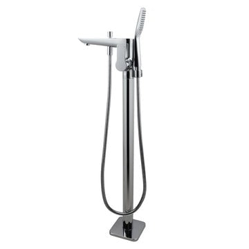 Floor Standing Mixer With Diverter & Handheld Shower (Brass) (In 2 Colours)