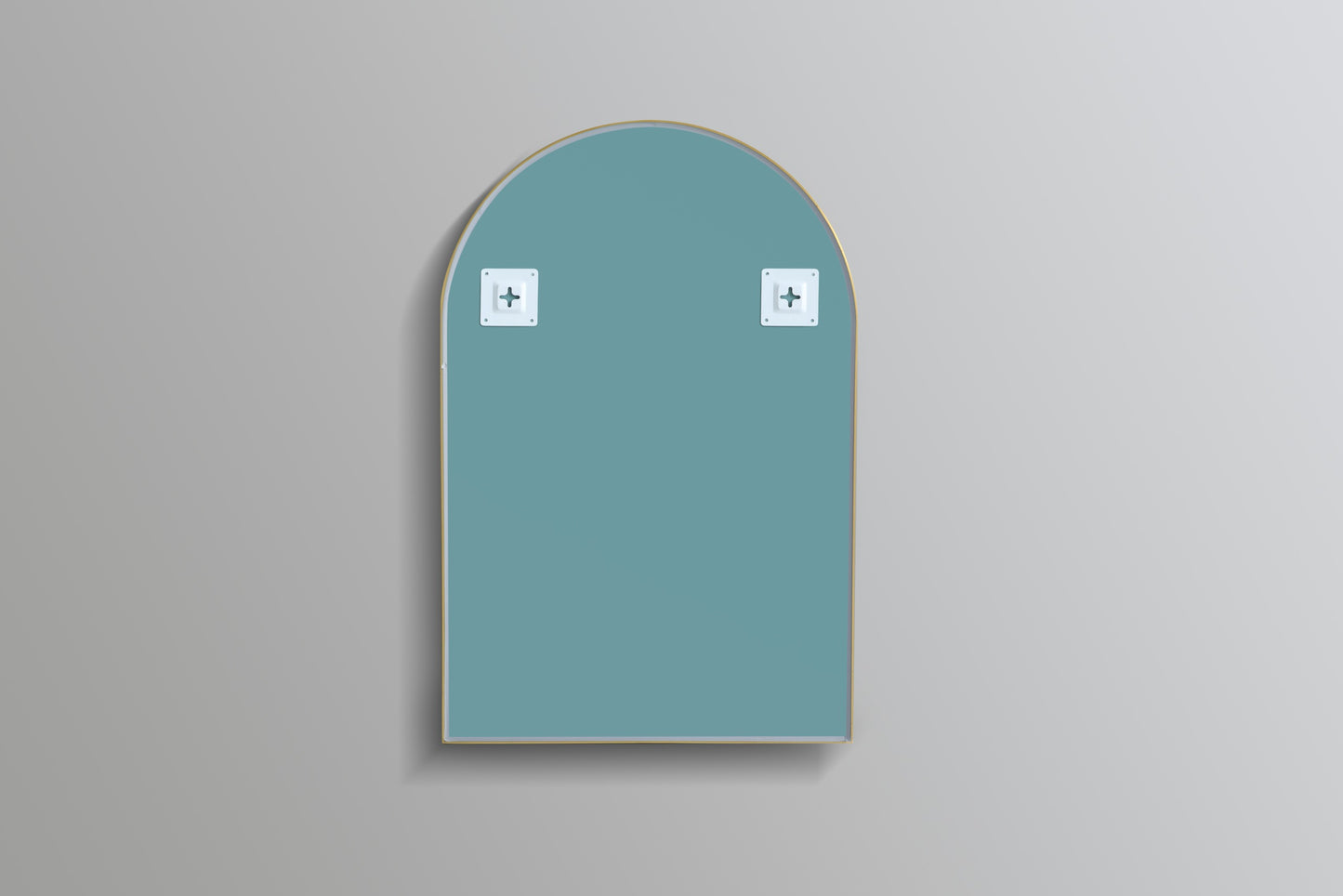 Arch Gold Framed Mirror 600x900mm