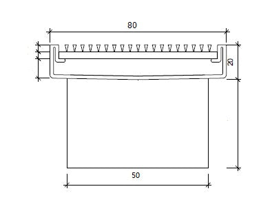 Stainless Steel Shower Channel  Shower