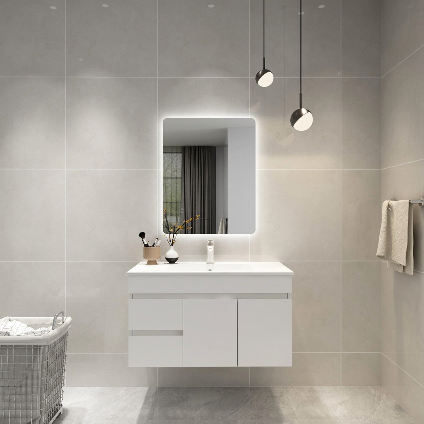 LED Backlit Mirror - 2 Sizes Available