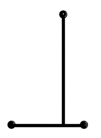 MOBI CARE T Shape Shower Rail