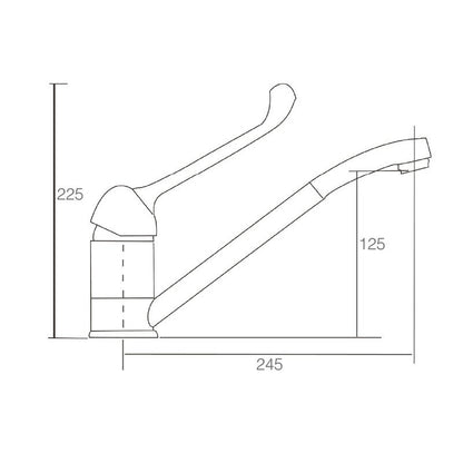 MOBI CARE Sink Mixer  Kitchen Mixer