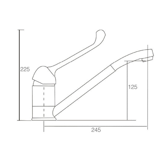 MOBI CARE Sink Mixer  Kitchen Mixer
