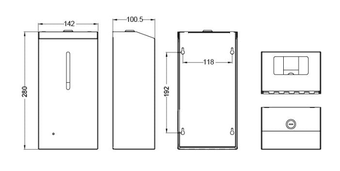 MOBI Soap Dispenser with Sensor  Soap Dispenser