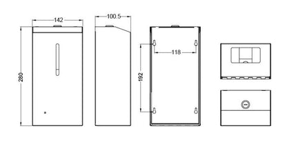MOBI Soap Dispenser with Sensor  Soap Dispenser