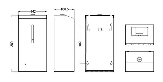 MOBI Soap Dispenser with Sensor  Soap Dispenser