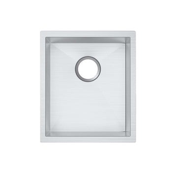 Handmade Top/Undermount Single Bowl Kitchen Sink