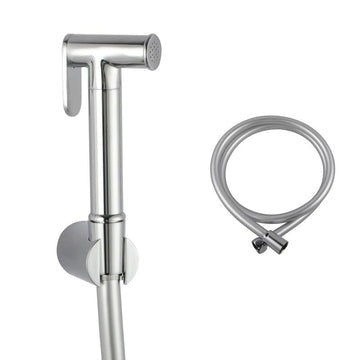 Round Brass Chrome Toilet Bidet Spray Kit