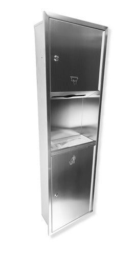 MOBI Paper Towel Dispenser with Waste Receptacle  Towel Dispenser