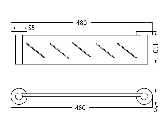 JESS Stainless Steel Shelf