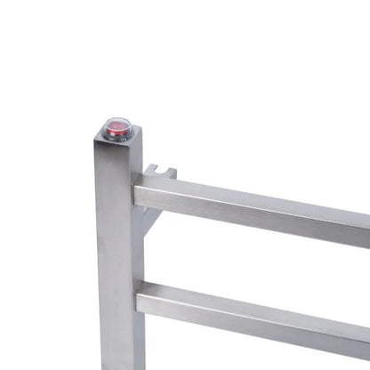 Square Electric Heated Towel Rack 6 Bars