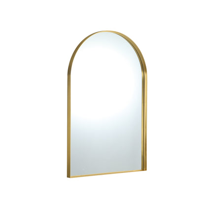 Arch Gold Framed Mirror 600x900mm