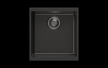 Carysil Enigma 100M Single Bowl Granite Kitchen/Laundry Sink Top/Flush/Under Mount