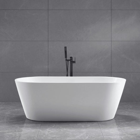 BOSTON 1700 Freestanding Bath Tub Gloss White  Bathtub