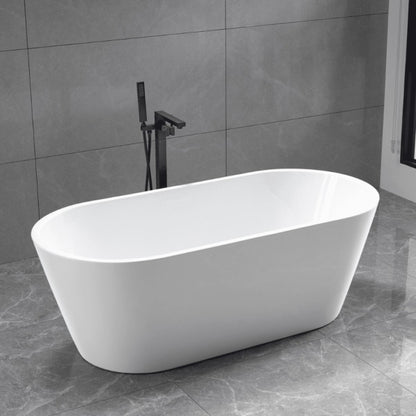 BOSTON 1700 Freestanding Bath Tub Gloss White  Bathtub