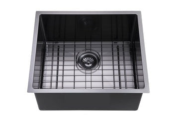 Gun Metal Grey Hand-made Single Bowl Kitchen Sink