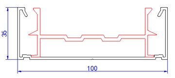 Muses Aluminium Slimline Tile Insert Brushed Black  Shower Muses