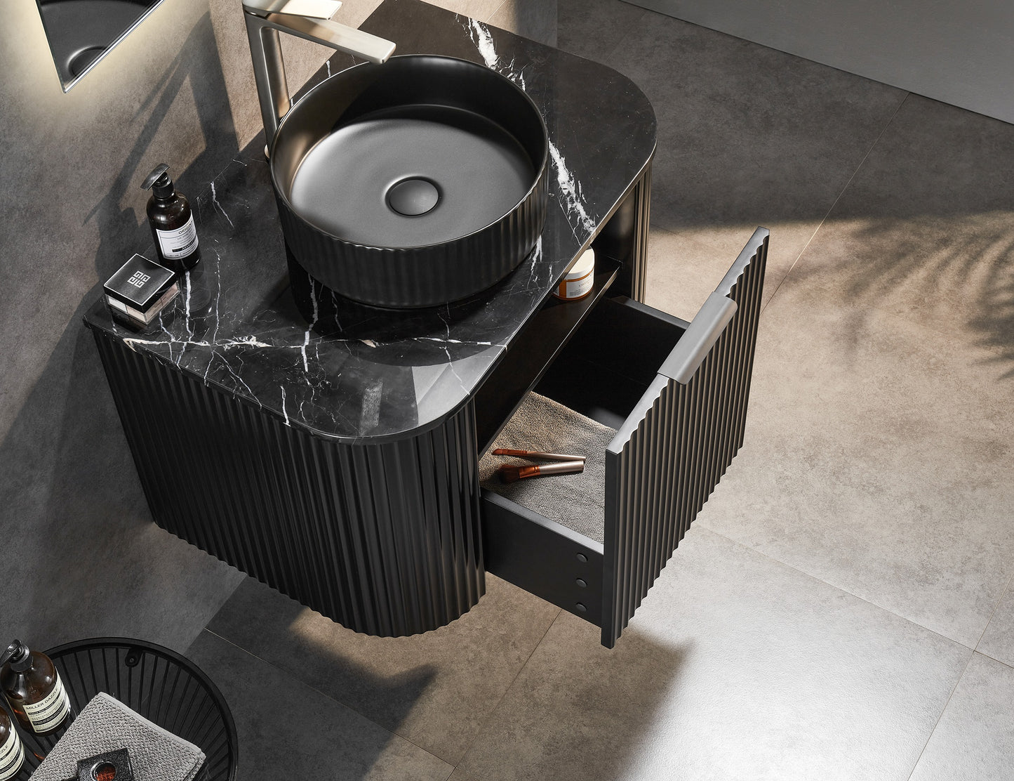 AVALON Wall Hung Vanity- 2 Color's & 6 Sizes Available