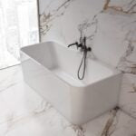 HELIX Back to Wall Bathtub - 2 Sizes Available.