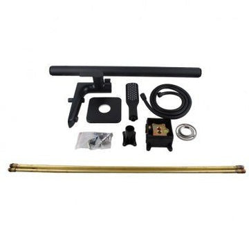 Floor Standing Mixer With Diverter & Handheld Shower (Brass) (In 2 Colours) 
