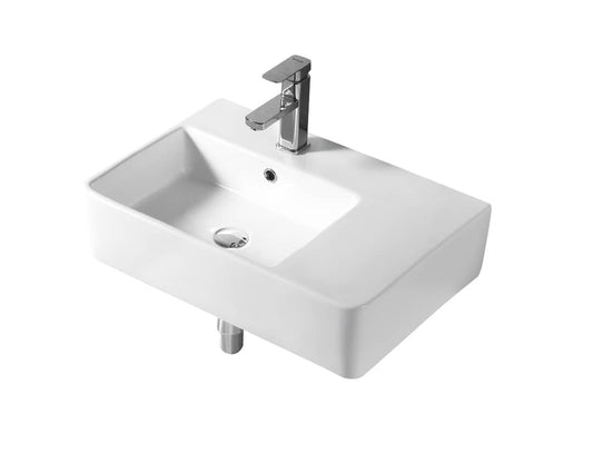 URBANO Wall Hung Basin -  Left or Right Hand Bowl Available