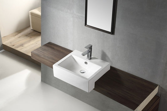 FABBRIS-II Semi-Recess Basin