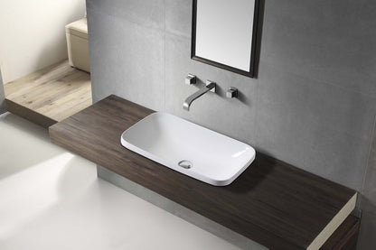 MILAN Half Insert Basin - In 2 Sizes (500mm,600mm)