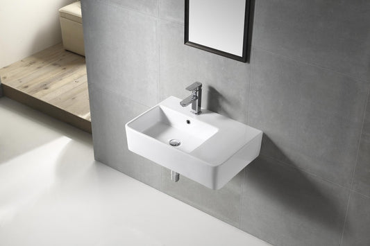 URBANO Wall Hung Basin -  Left or Right Hand Bowl Available