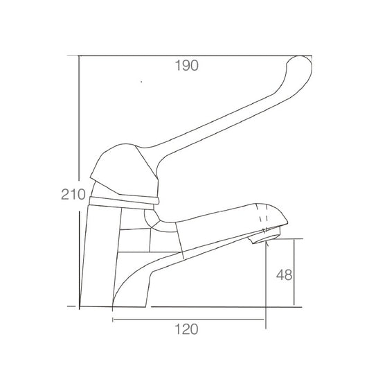 MOBI CARE Fixed Basin Mixer