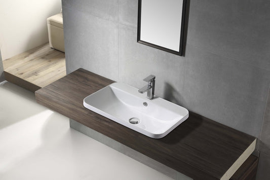 VENICE Half Insert Basin - In 2 Sizes (500mm,600mm)
