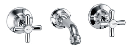BATHMATES Bath Set in Chrome