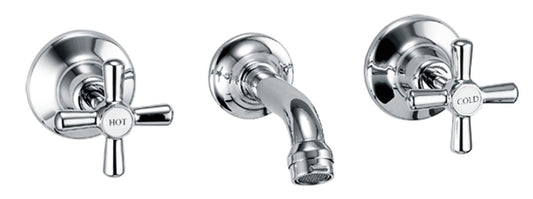 BATHMATES Bath Set in Chrome
