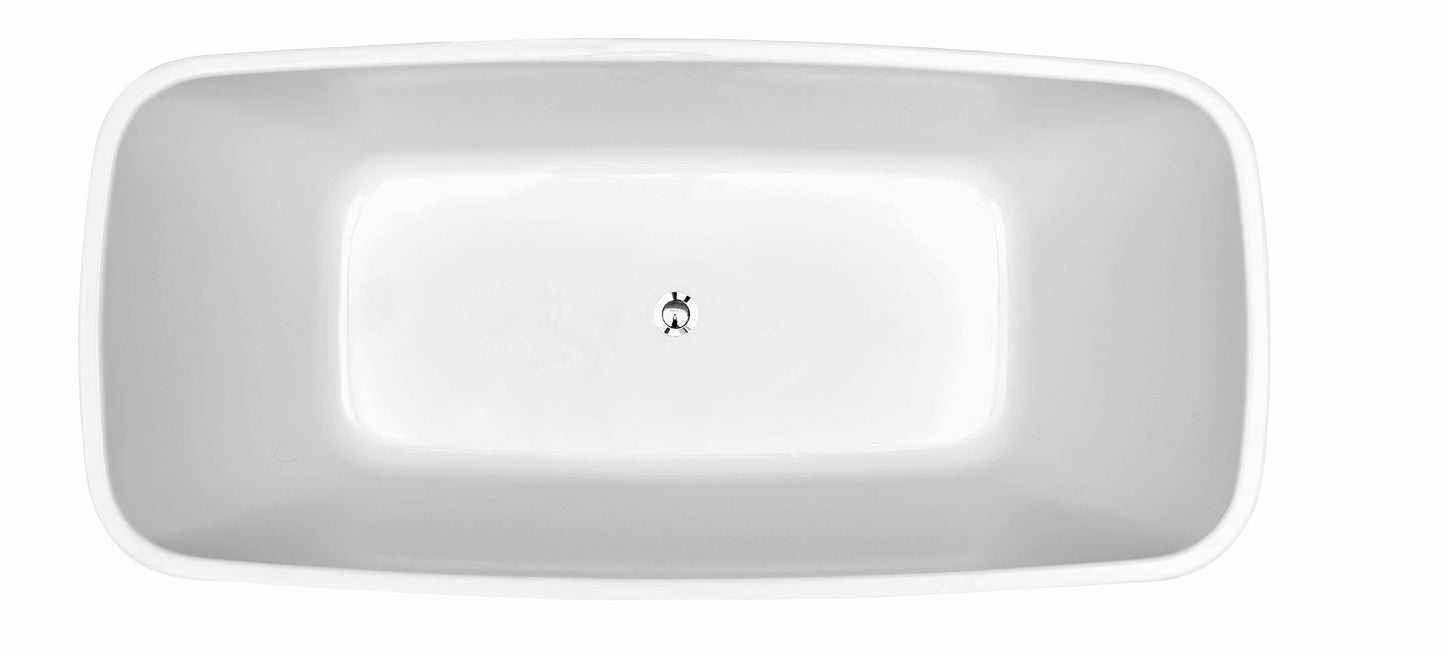 CHLOE Free Standing Bath Tub -  in 2 Sizes (1500mm, 1700mm)