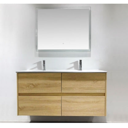 NUTRO Wall Hung Vanity - In 3 Sizes - Ceramic and Stone Top