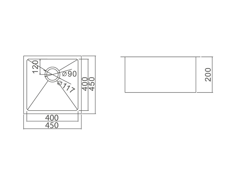 IMPACT 32L Undermount Sink