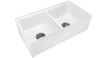 Carysil Fine Fireclay Double Bowl