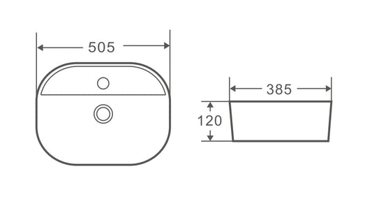 EXON Above Counter Basin