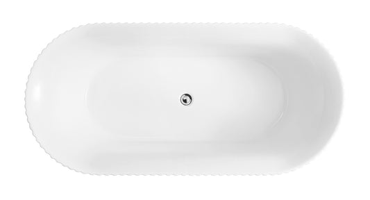 PIAZA Free Standing Round BathTub - Available in 2 Sizes