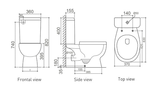 STYLO Toilet Suite