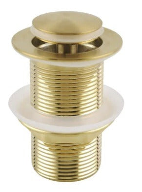 32mm without Overflow Pop Up Waste - in 5 color finishes 