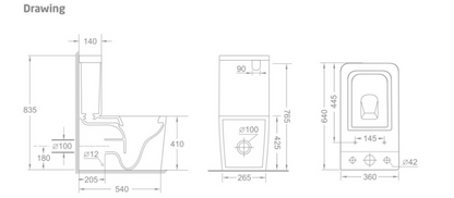 ACQUA-II Toilet Suite